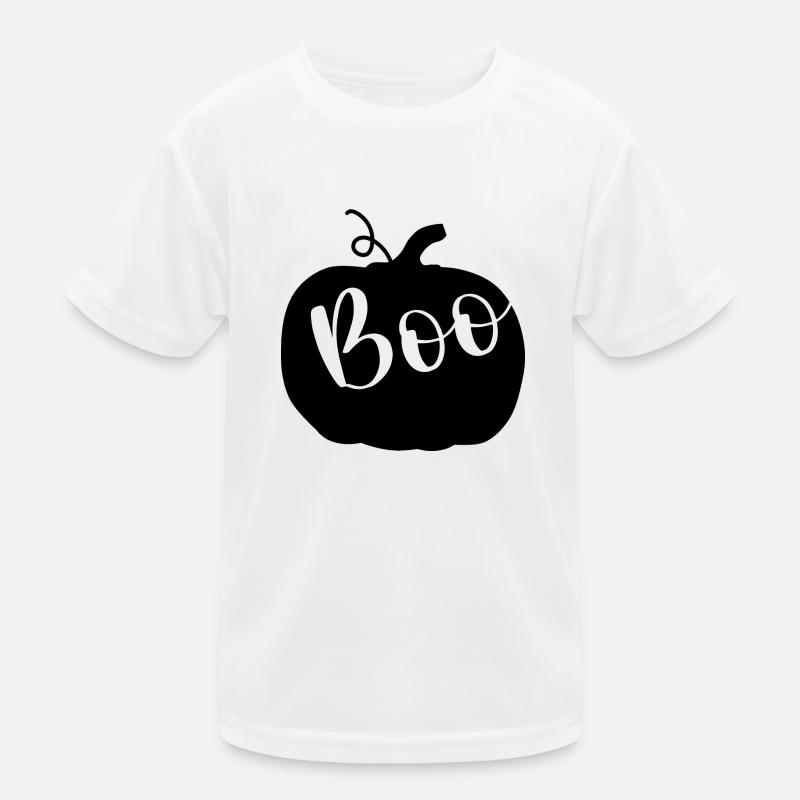 Kürbis Boo Halloween Kinder Funktions-T-Shirt