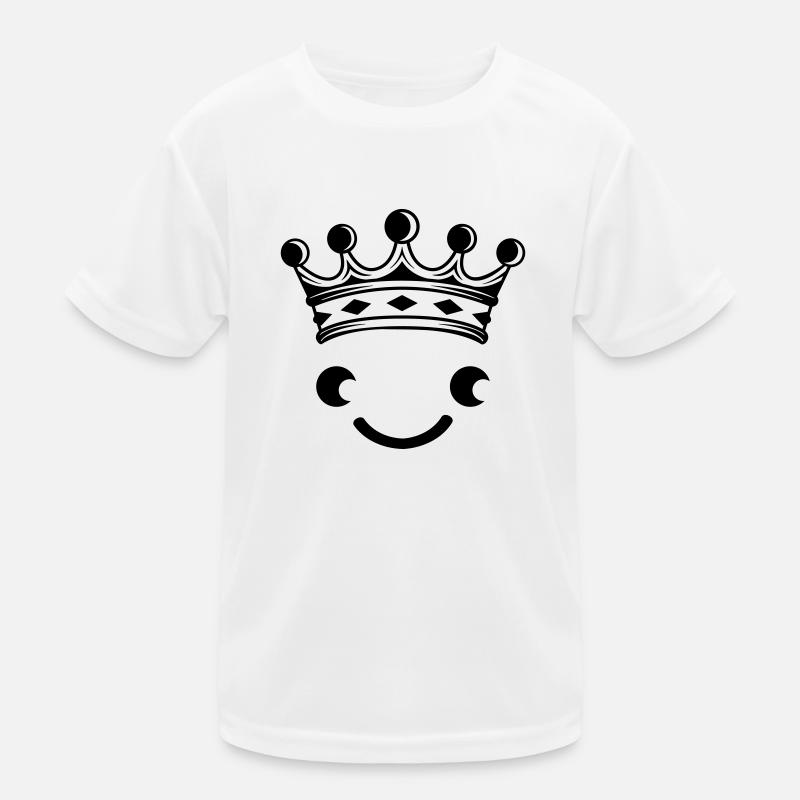 King Face Kinder Funktions-T-Shirt
