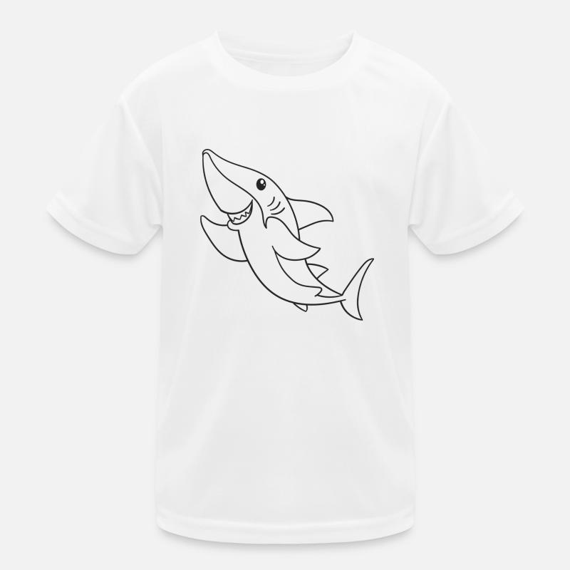 Hai, Haie, Geschenk, Geschenkidee Kinder Funktions-T-Shirt
