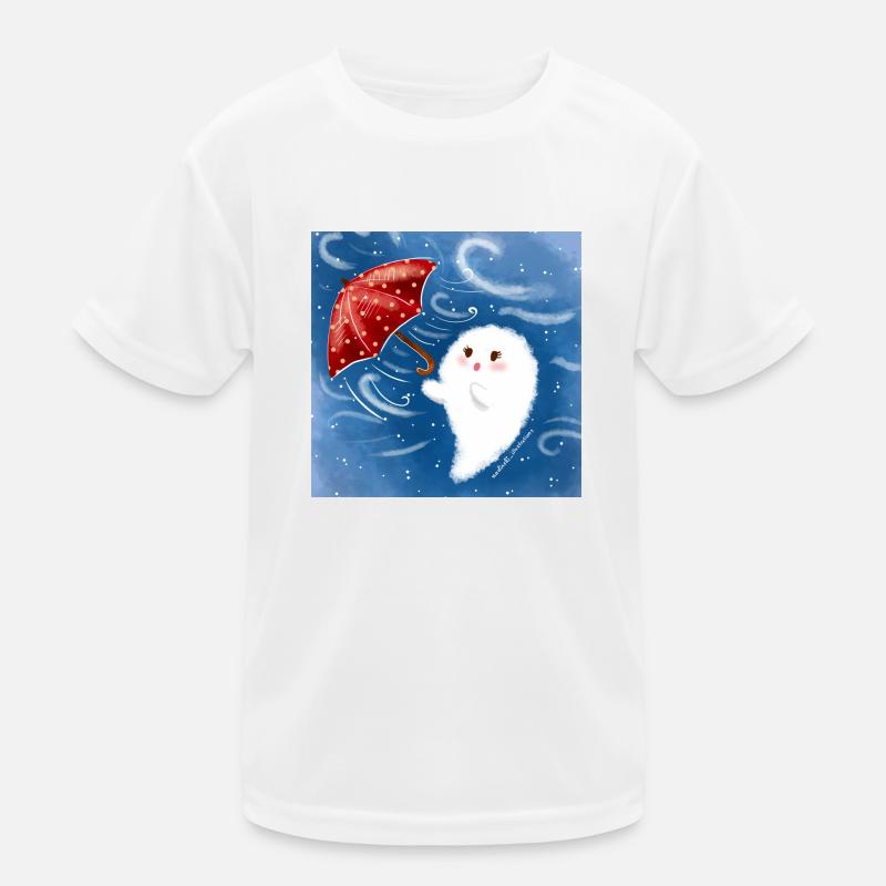 Stormy Days Kids Functional T-Shirt