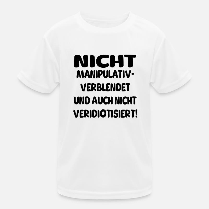 nicht verblendet Kinder Funktions-T-Shirt