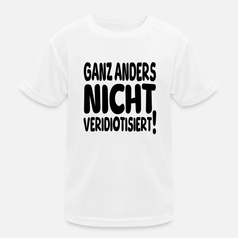 ganz anders nicht Kinder Funktions-T-Shirt