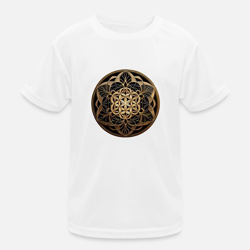 Fleur de vie T-shirt sport Enfant