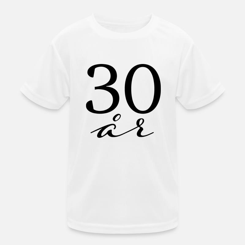 30 ans T-shirt sport Enfant