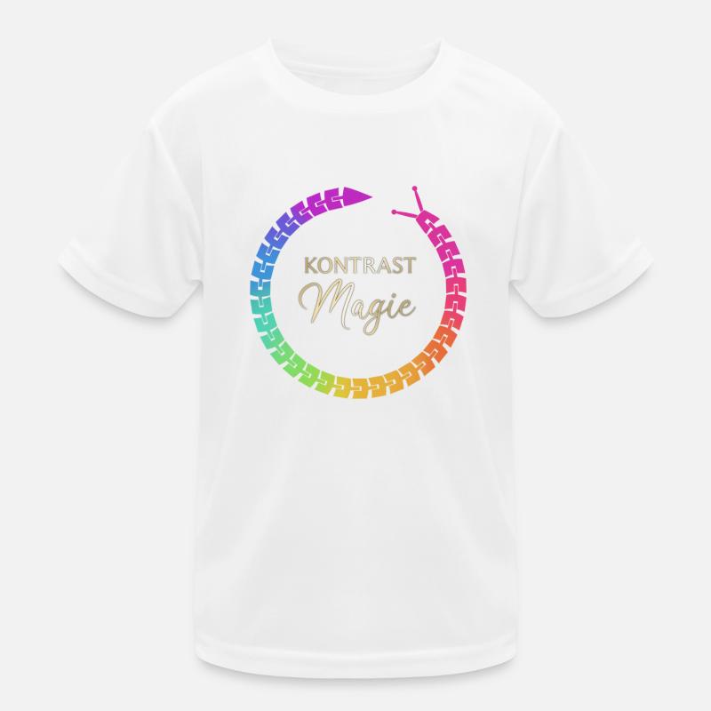 KontrastMagie Version 1 Kinder Funktions-T-Shirt