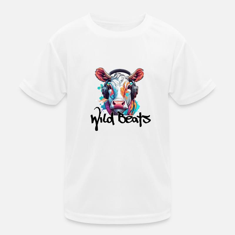 Kopfhörer / Audio / Musik / Klang / cool Kinder Funktions-T-Shirt
