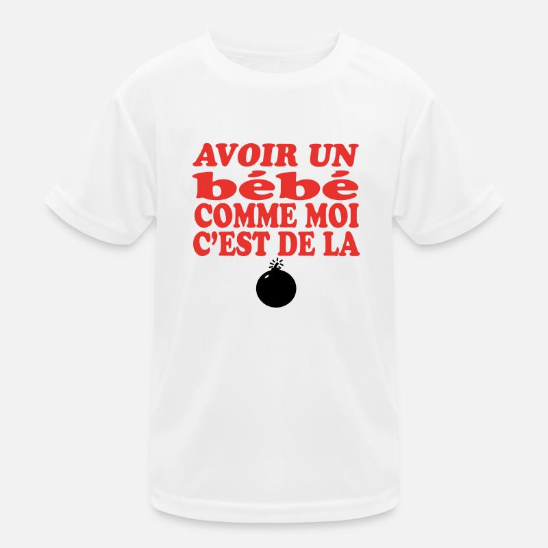 Bébé DE LA BOMBE T-shirt sport Enfant