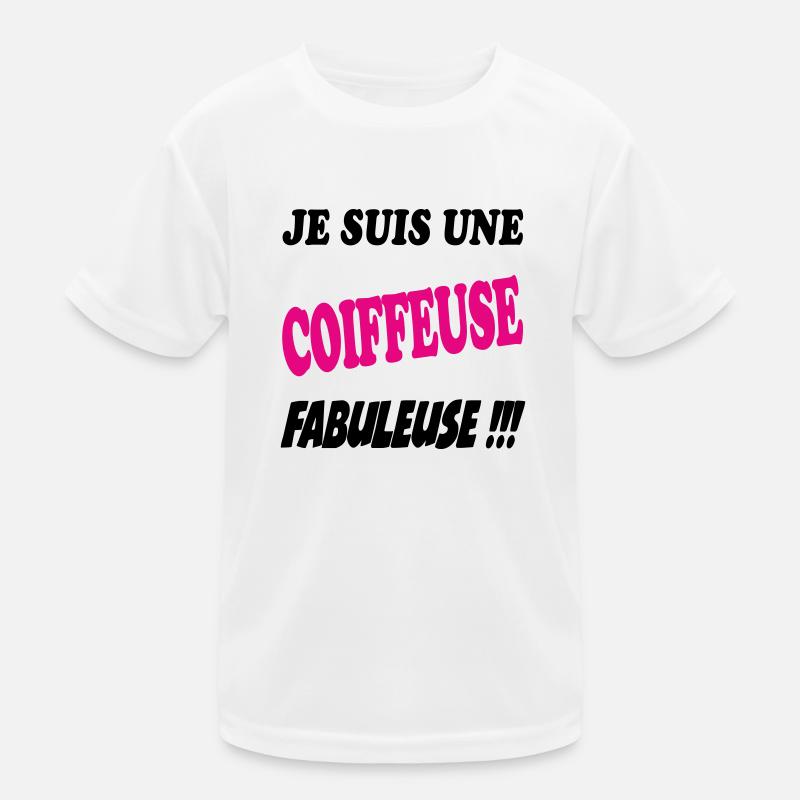 Je suis une coiffeuse fabuleuse !!! T-shirt sport Enfant