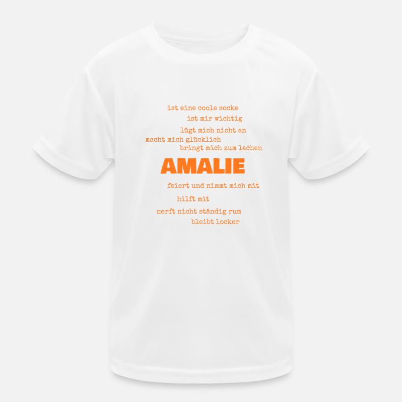 Amalie comme dicton T-shirt sport Enfant