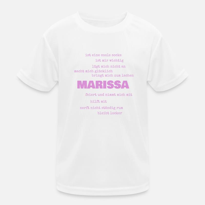 Marissa comme dicton T-shirt sport Enfant