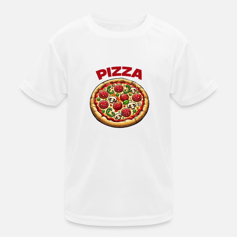 pizza Kids Functional T-Shirt