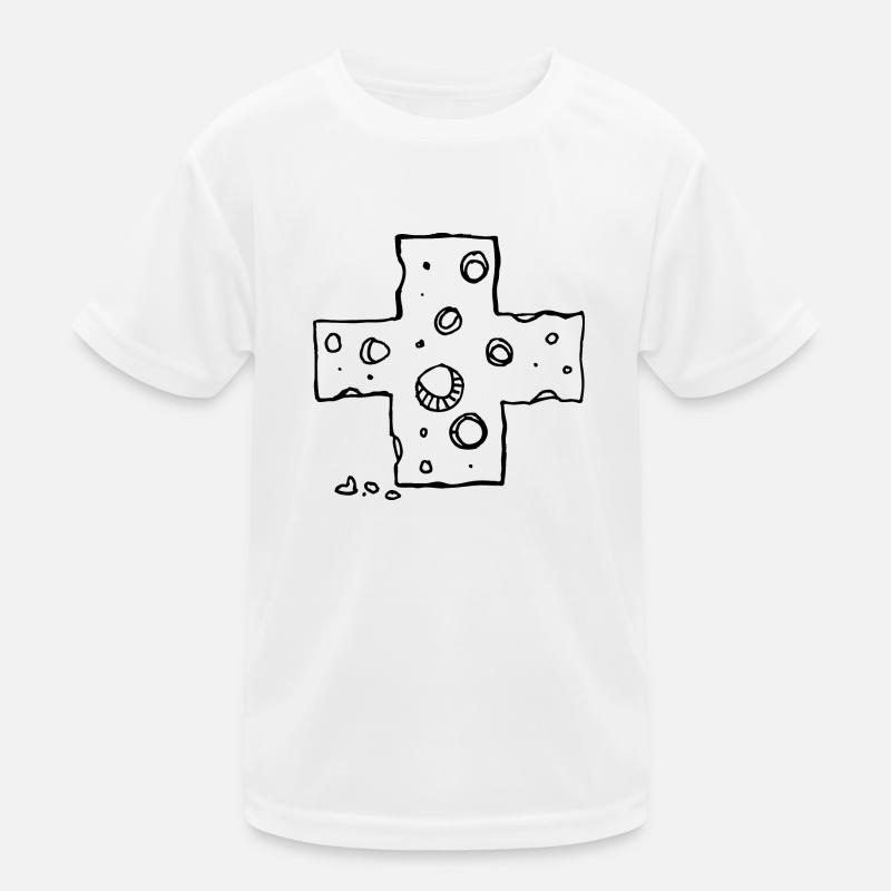 Journée du fromage suisse T-shirt sport Enfant