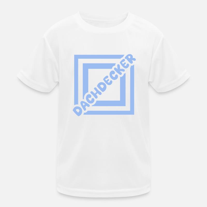 Dachdecker Kinder Funktions-T-Shirt