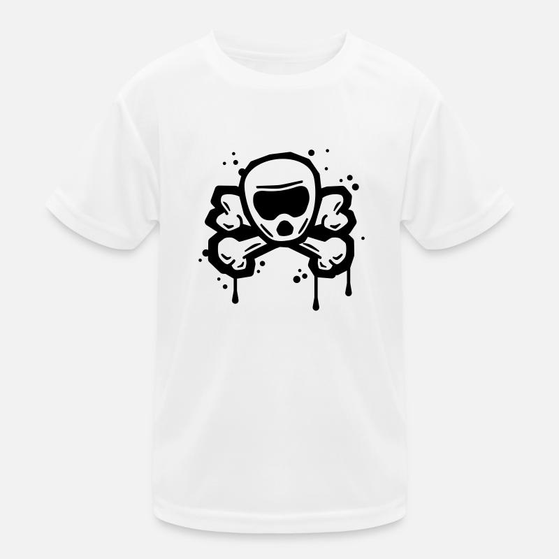 Downhill crossbones Kids Functional T-Shirt