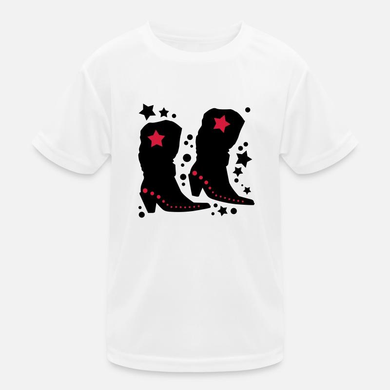 Bottes de cowboy T-shirt sport Enfant