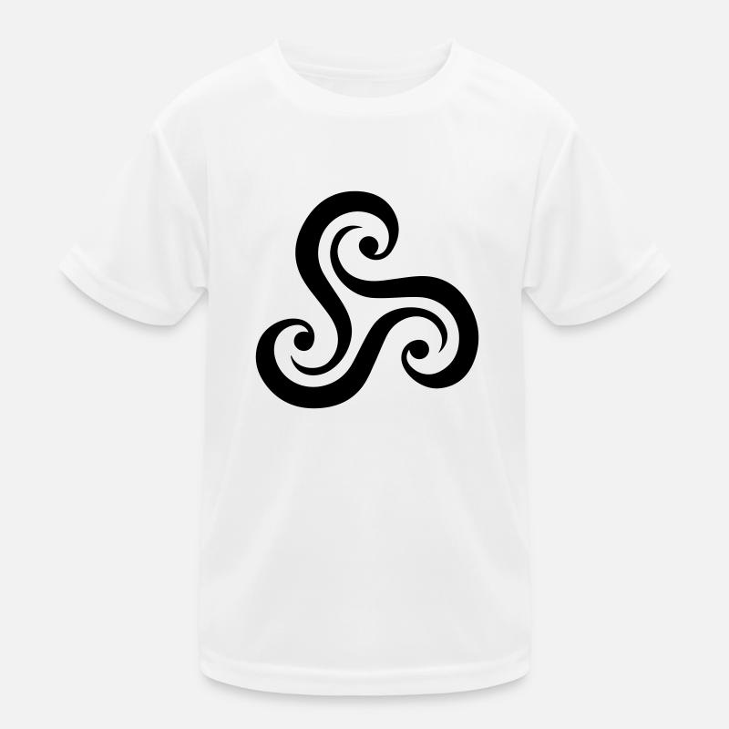 TRISKELL - T-shirt sport Enfant - blanc