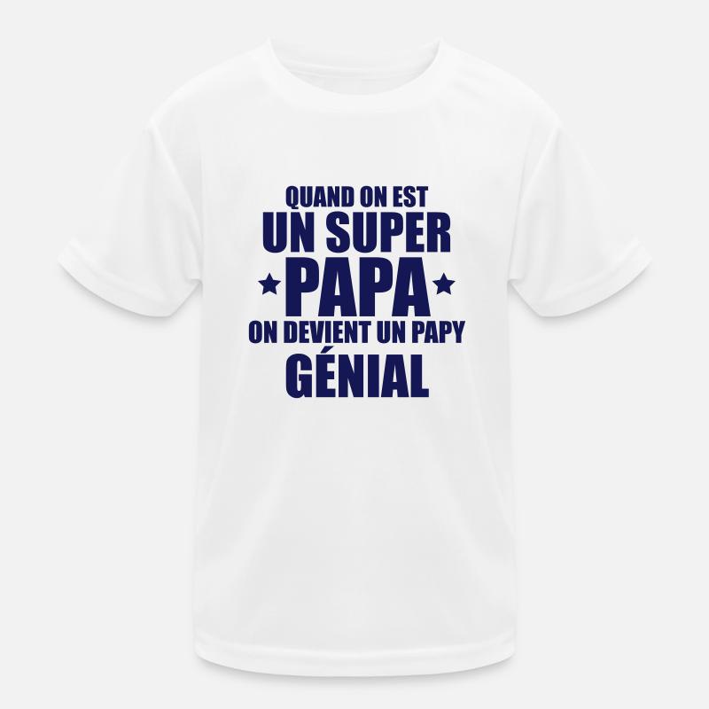 on devient un papy génial T-shirt sport Enfant