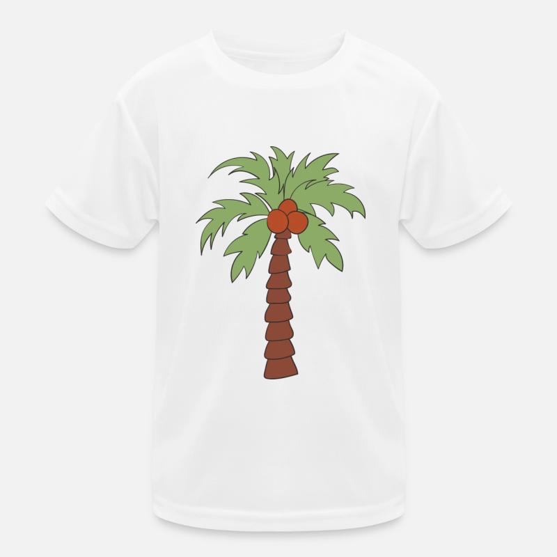 Palm tree Kids Functional T-Shirt