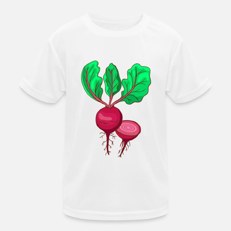 Beetroot Beet Bete Kids Functional T-Shirt
