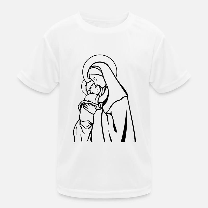 maria_jesus_01 Kids Functional T-Shirt