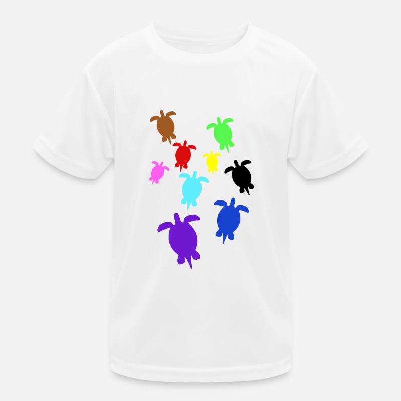 Schildkröten Turtles Kinder Funktions-T-Shirt
