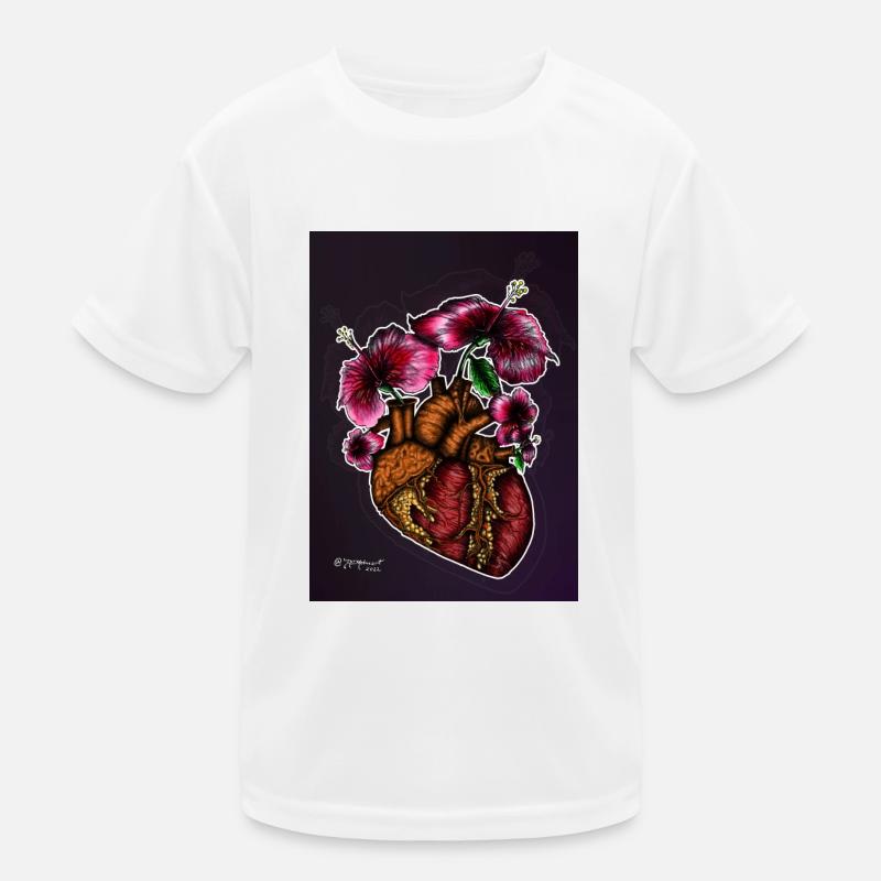 CDRAZON BLUME Kinder Funktions-T-Shirt