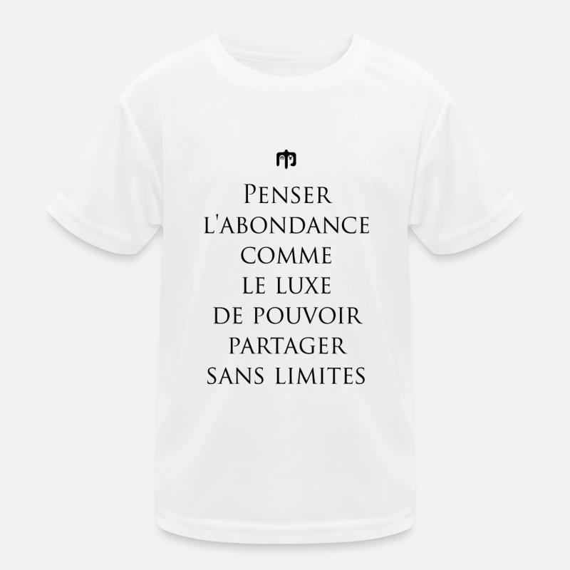 abondance T-shirt sport Enfant