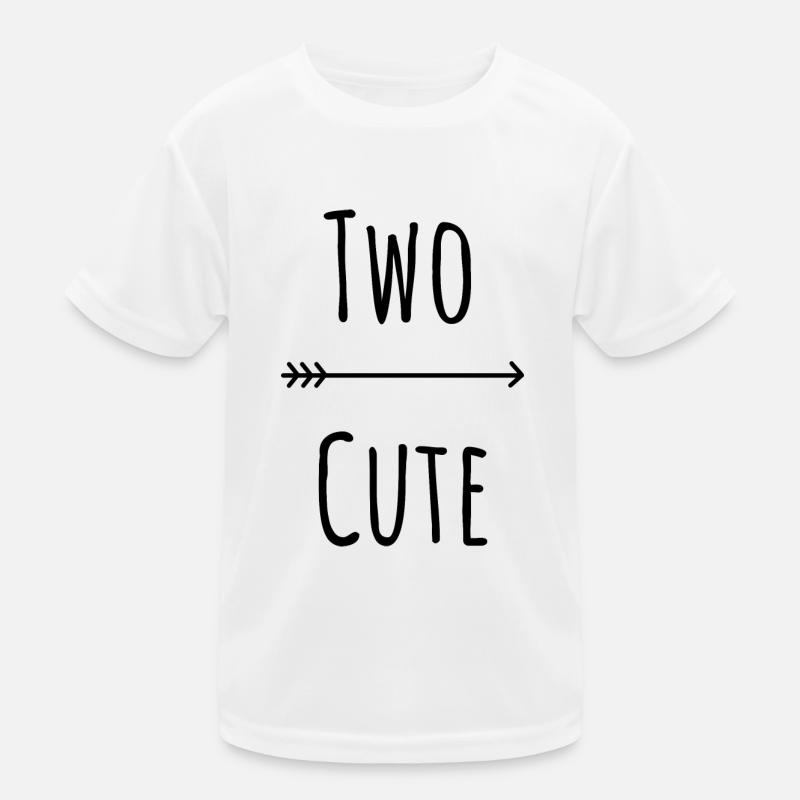Two Cute Kids Functional T-Shirt