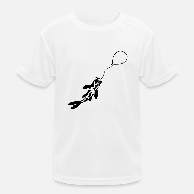 Ballon de poisson Koi pêché T-shirt sport Enfant
