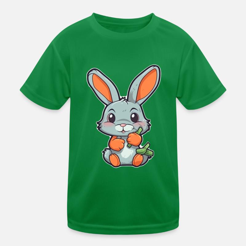 Lapin mignon pour tous les âges - conception de dessins animés T-shirt sport Enfant