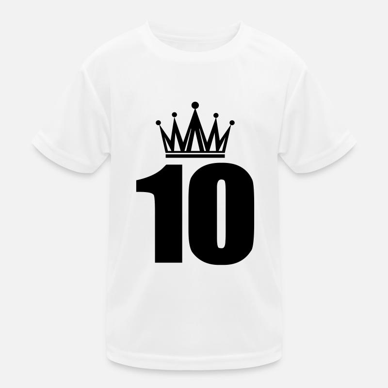 10 Kinder Funktions-T-Shirt