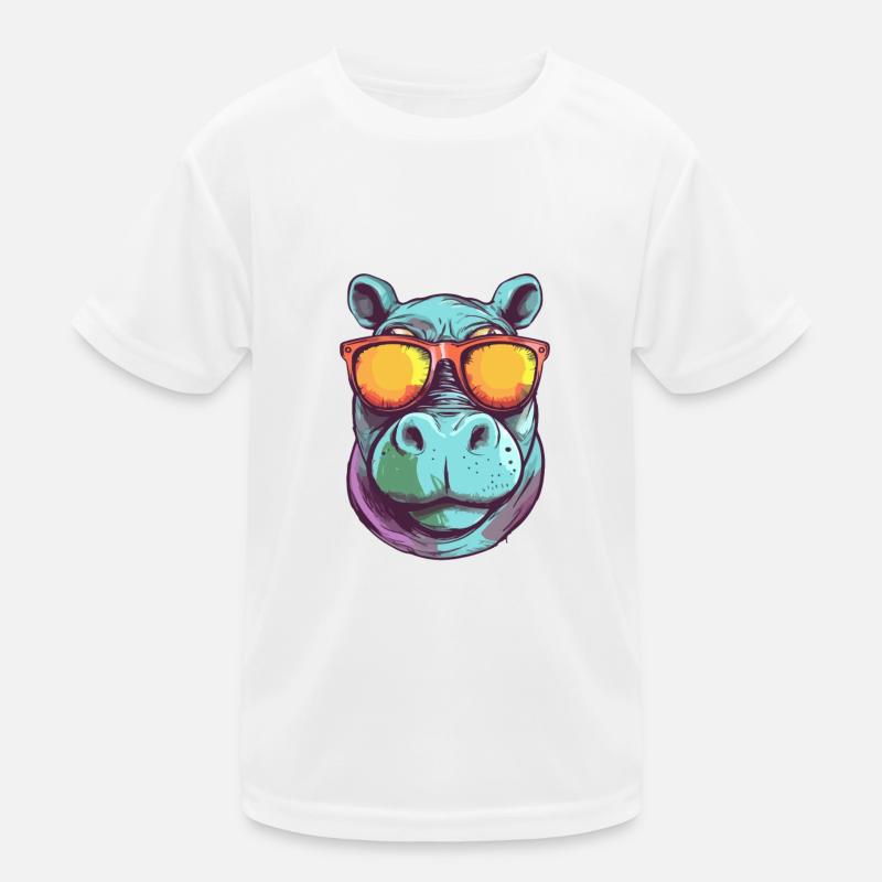 Bif hippopotamus Kids Functional T-Shirt