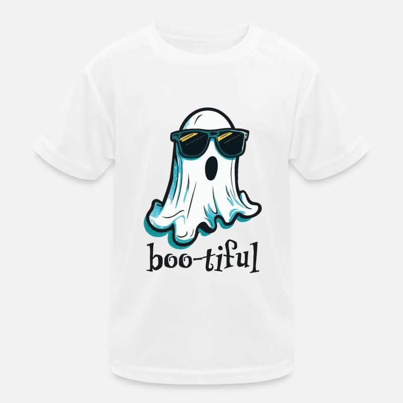Boo-tiful Bootiful Geist mit Sonnenbrille Kinder Funktions-T-Shirt
