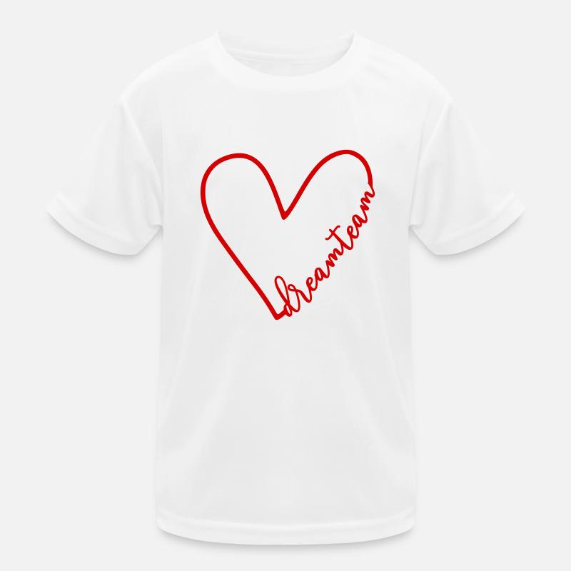 Heart Dream Team Kids Functional T-Shirt