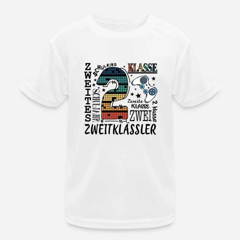 2nd Class Gaming Kids Functional T-Shirt
