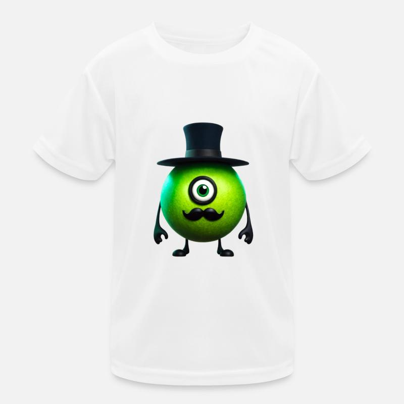 créature verte Mr Green T-shirt sport Enfant