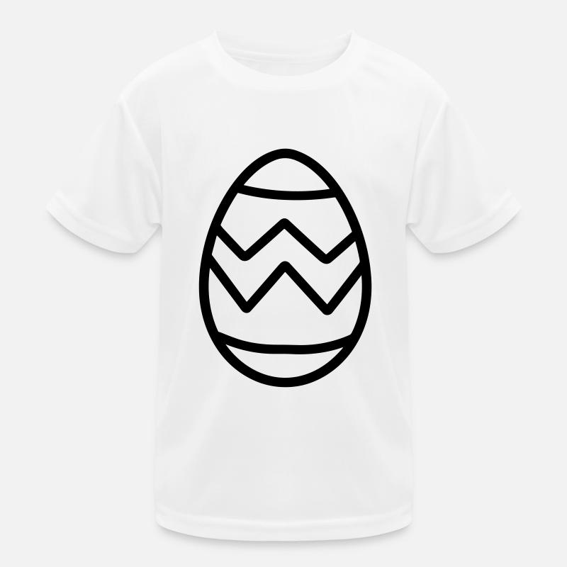 Ei Kinder Funktions-T-Shirt