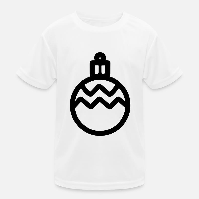 Weihnachtskugel Kinder Funktions-T-Shirt