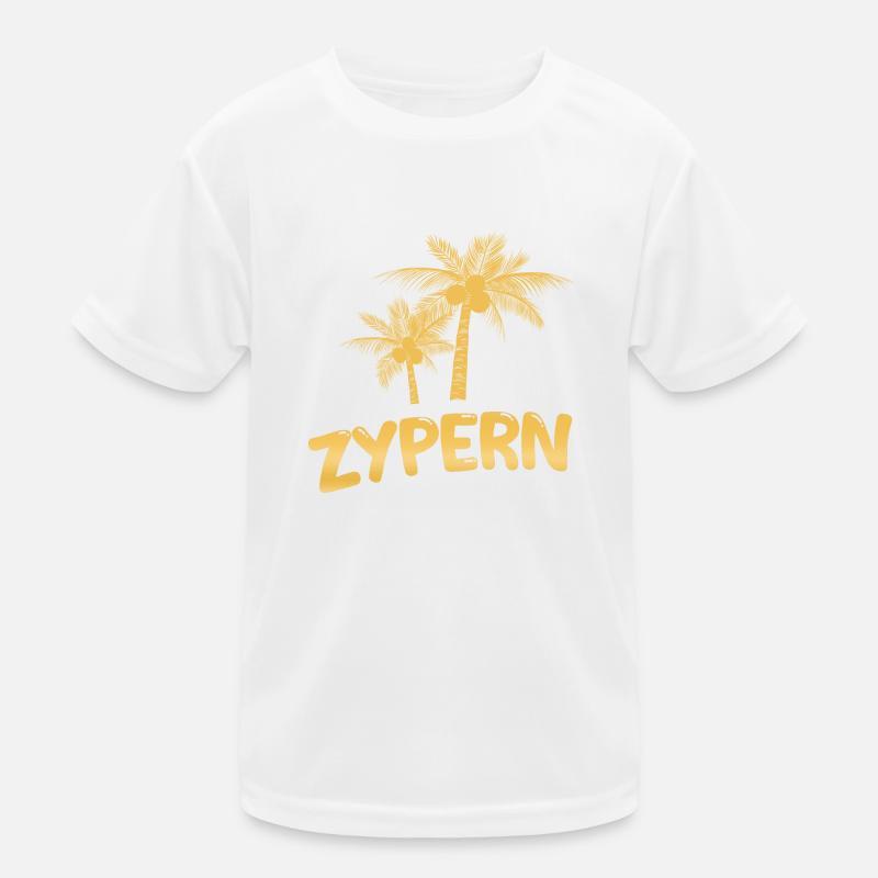 Zypern Zypern Kinder Funktions-T-Shirt