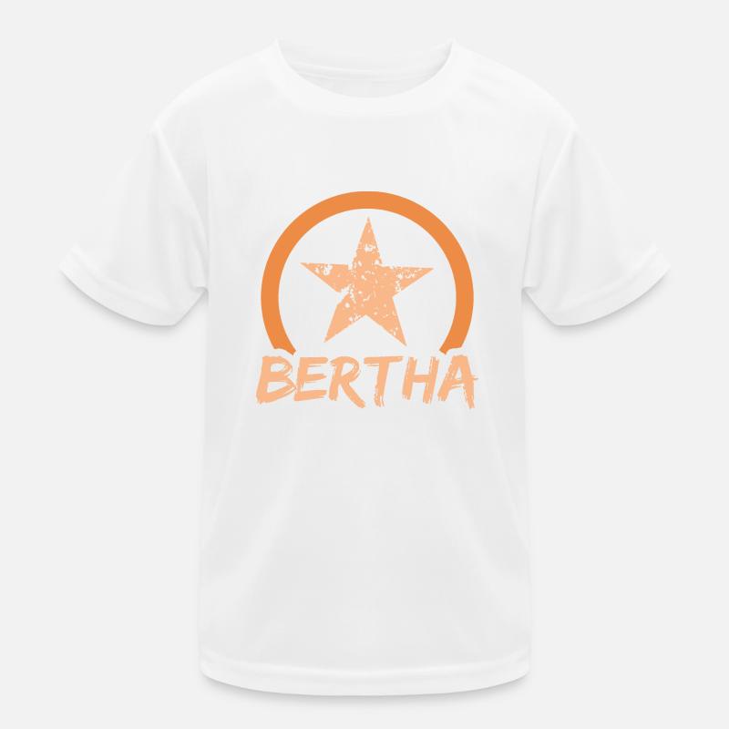 Prénom Bertha T-shirt sport Enfant