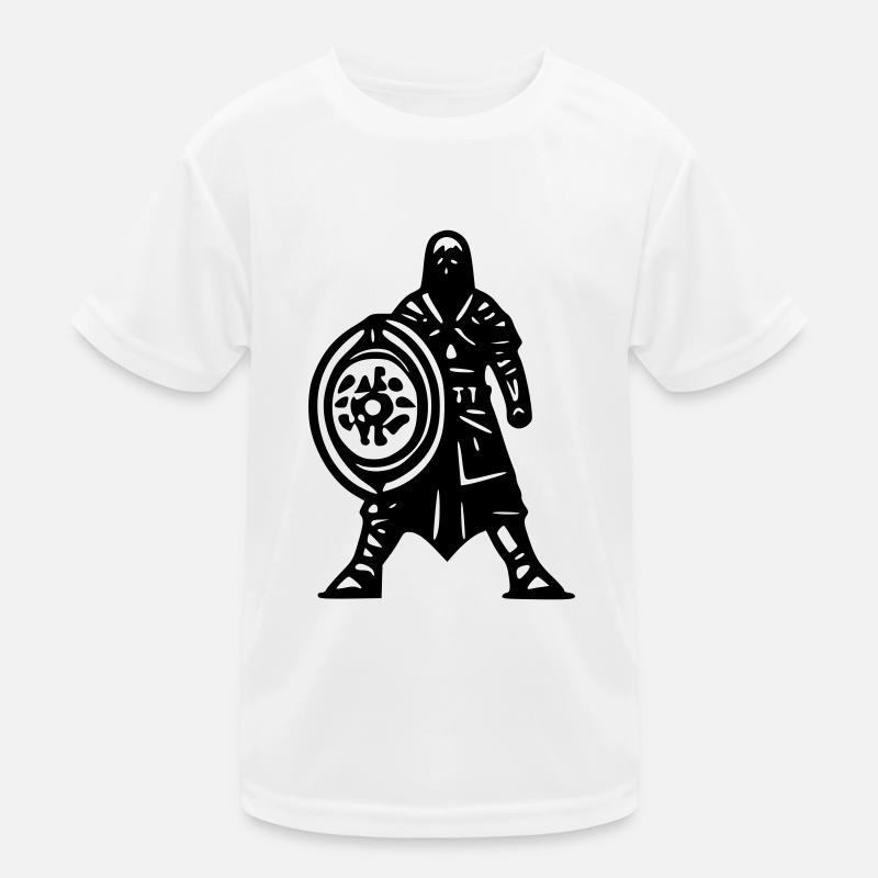 Krieger Kinder Funktions-T-Shirt