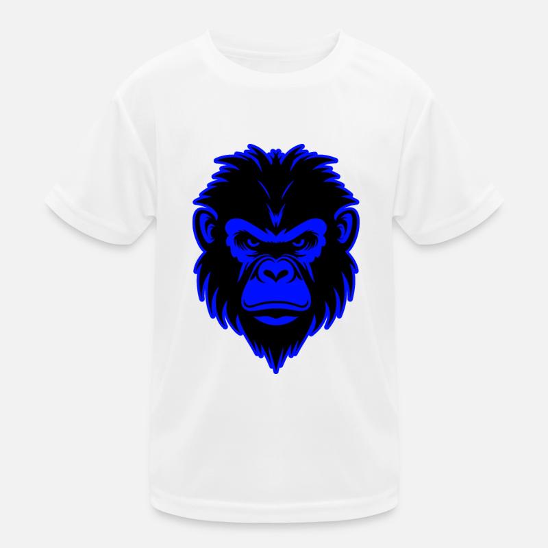 Portrait d’animal de singe T-shirt sport Enfant