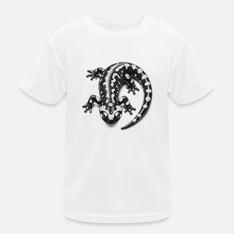 Feuersalamander Kinder Funktions-T-Shirt