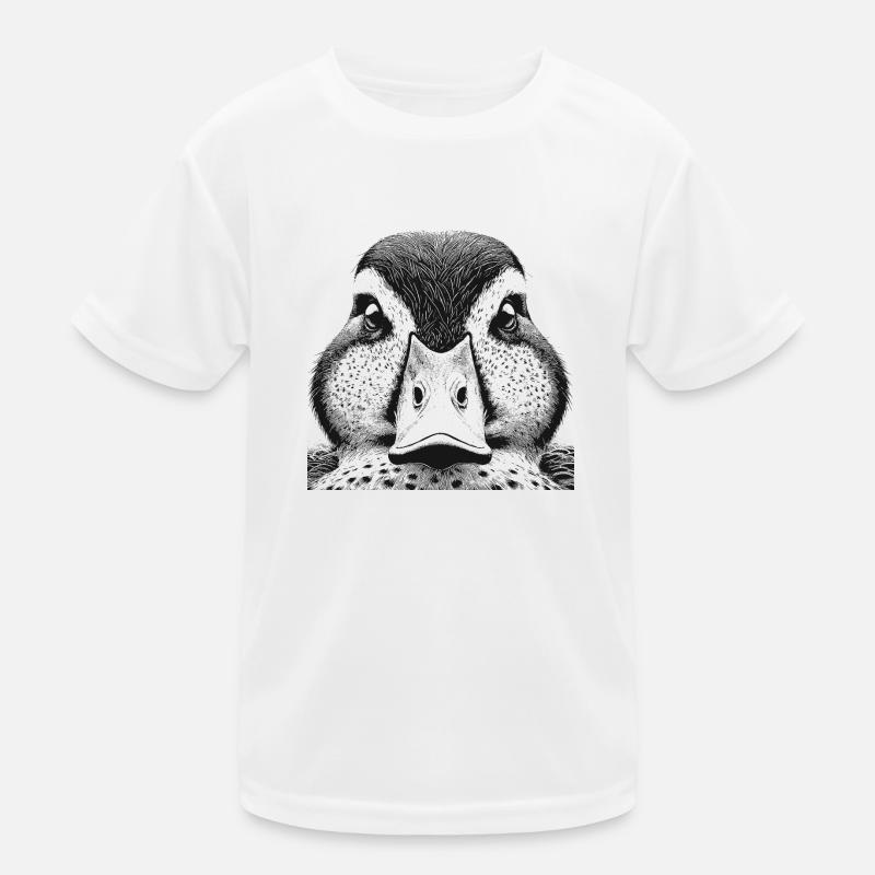 Ente Kinder Funktions-T-Shirt