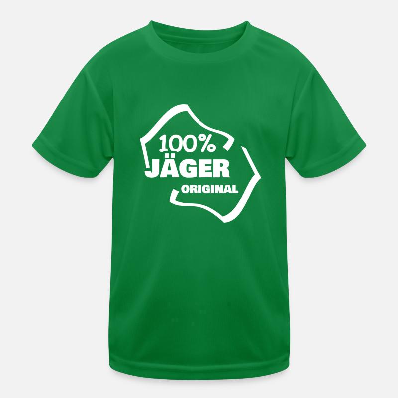 Beruf Jäger Kinder Funktions-T-Shirt