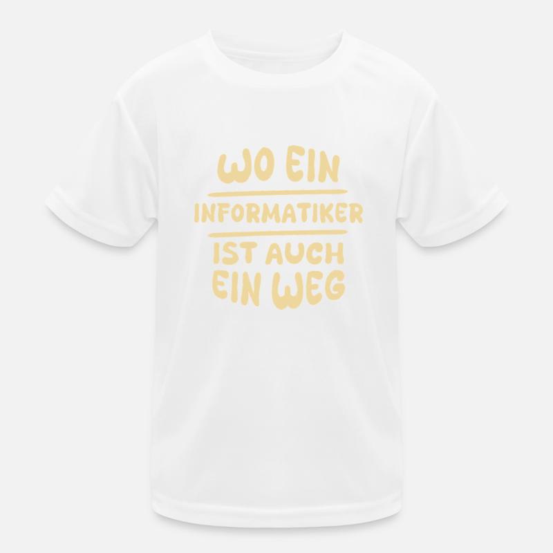 Gift for Computer Scientist Kids Functional T-Shirt