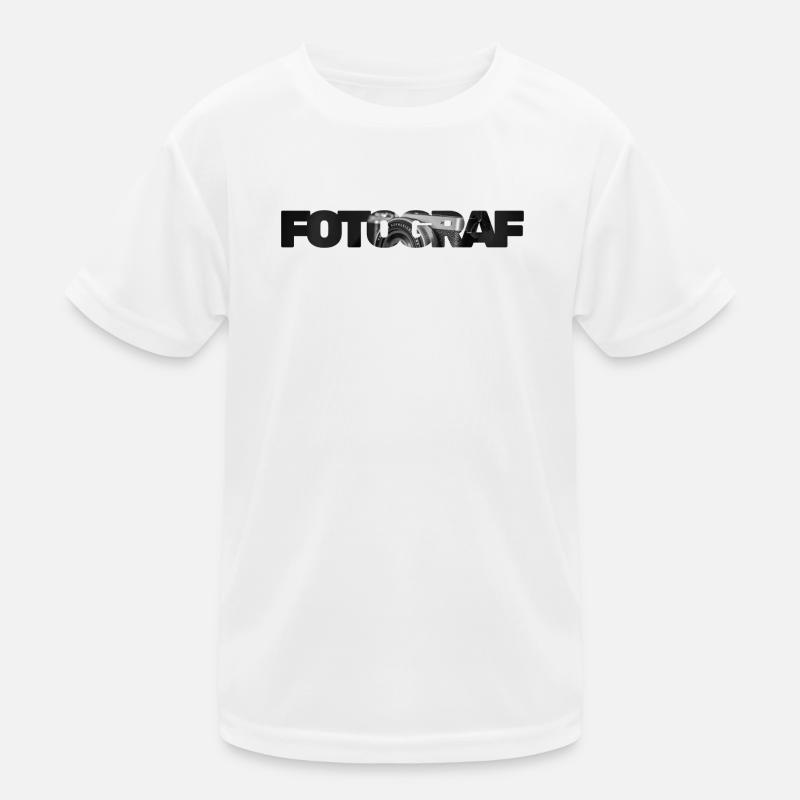 Fotograf Kinder Funktions-T-Shirt