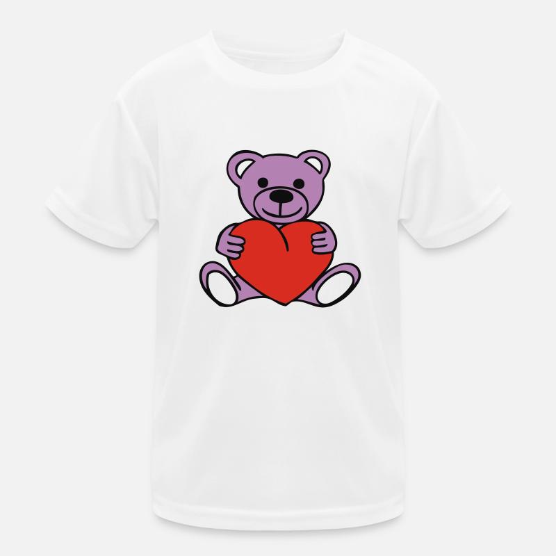 Pooh & Herz Kinder Funktions-T-Shirt