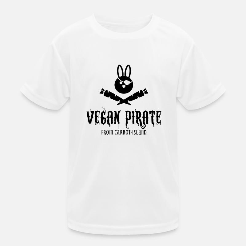 Piraten Hase Kinder Funktions-T-Shirt