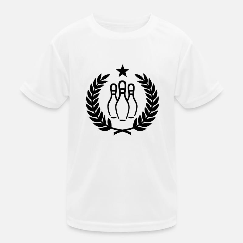 Couronne de laurier (Bowling) 03 T-shirt sport Enfant